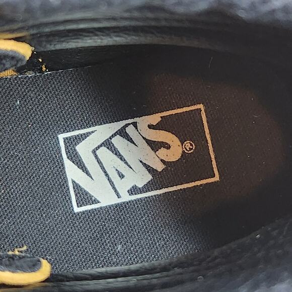 Vans U SK8 Hi suede wheat and black  skate shoes mens size 12 - Picture 8 of 8